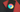 Smartphone på rød baggrund, der symboliserer digital optimering og synlighed gennem Google My Business.